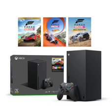 Microsoft Xbox Series X - Forza Horizon Bundle, 1 TB, negro - Consola de juegos